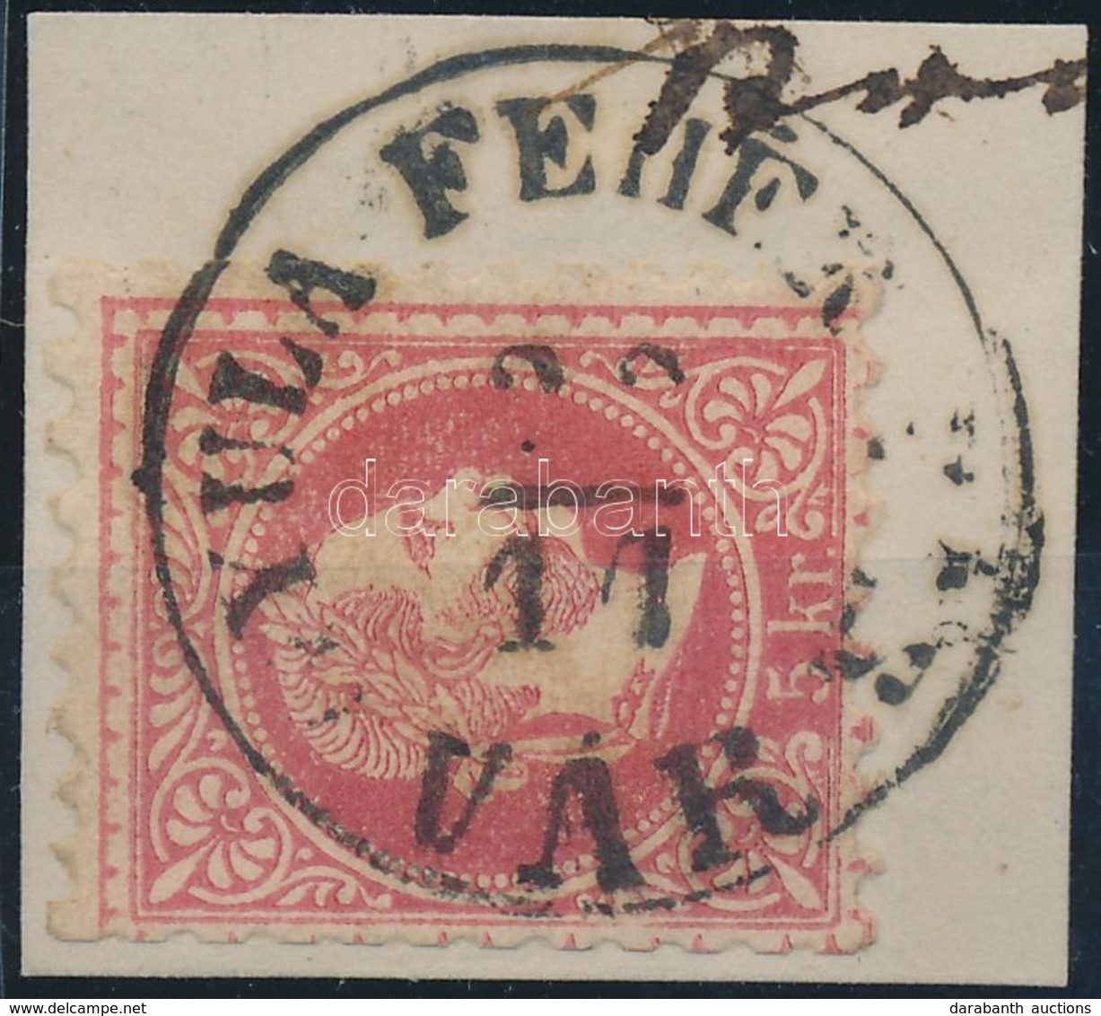 1867 5kr '(GY)ULA FEHÉ(R VÁR) / VÁR' (Gudlin 250 Pont) - Sonstige & Ohne Zuordnung