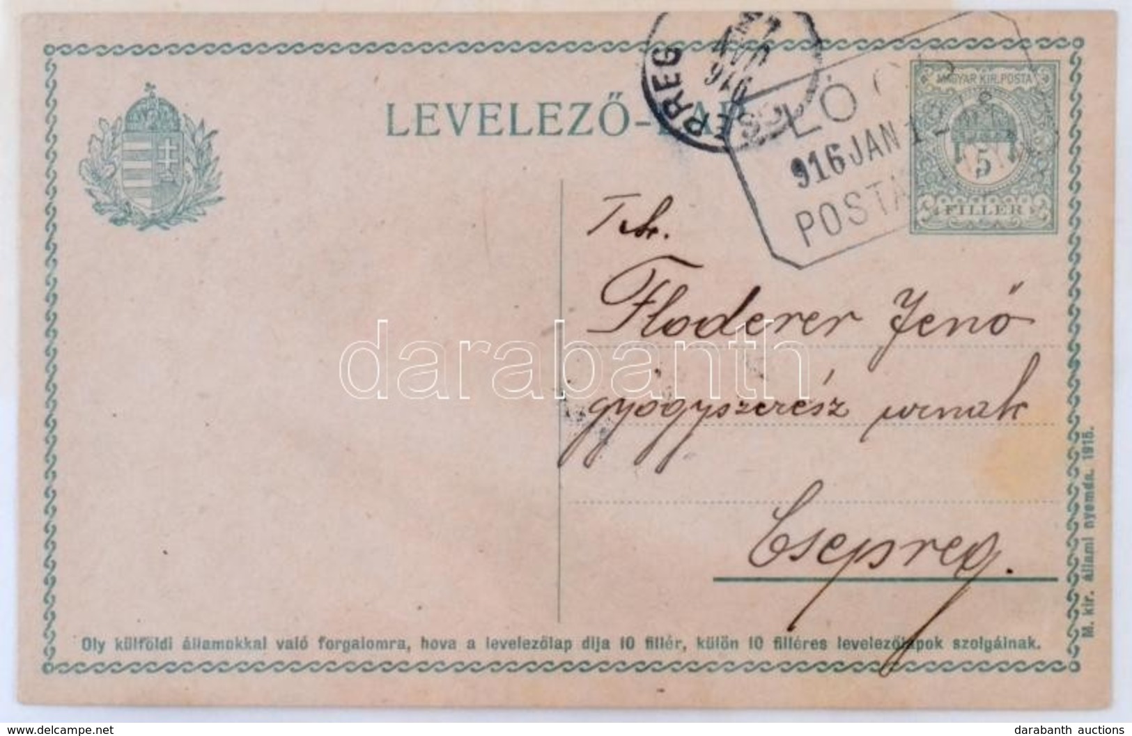 1907-1959 46 Db Küldemény Klf Postaügynökségi Bélyegzésekkel Levélberakóban - Sonstige & Ohne Zuordnung
