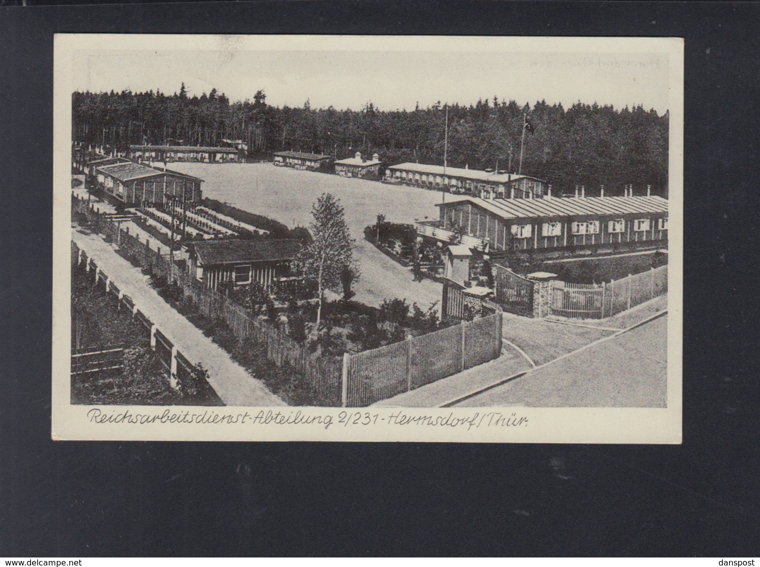 Dt Reich AK RAD 2/231 Hermsdorf 1941 - Hermsdorf