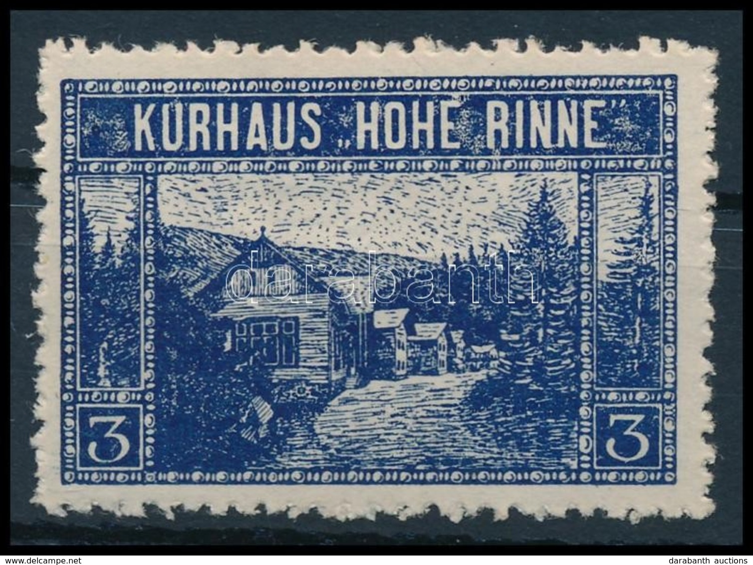 * 1923 Hohe Rinne 3f - Sonstige & Ohne Zuordnung