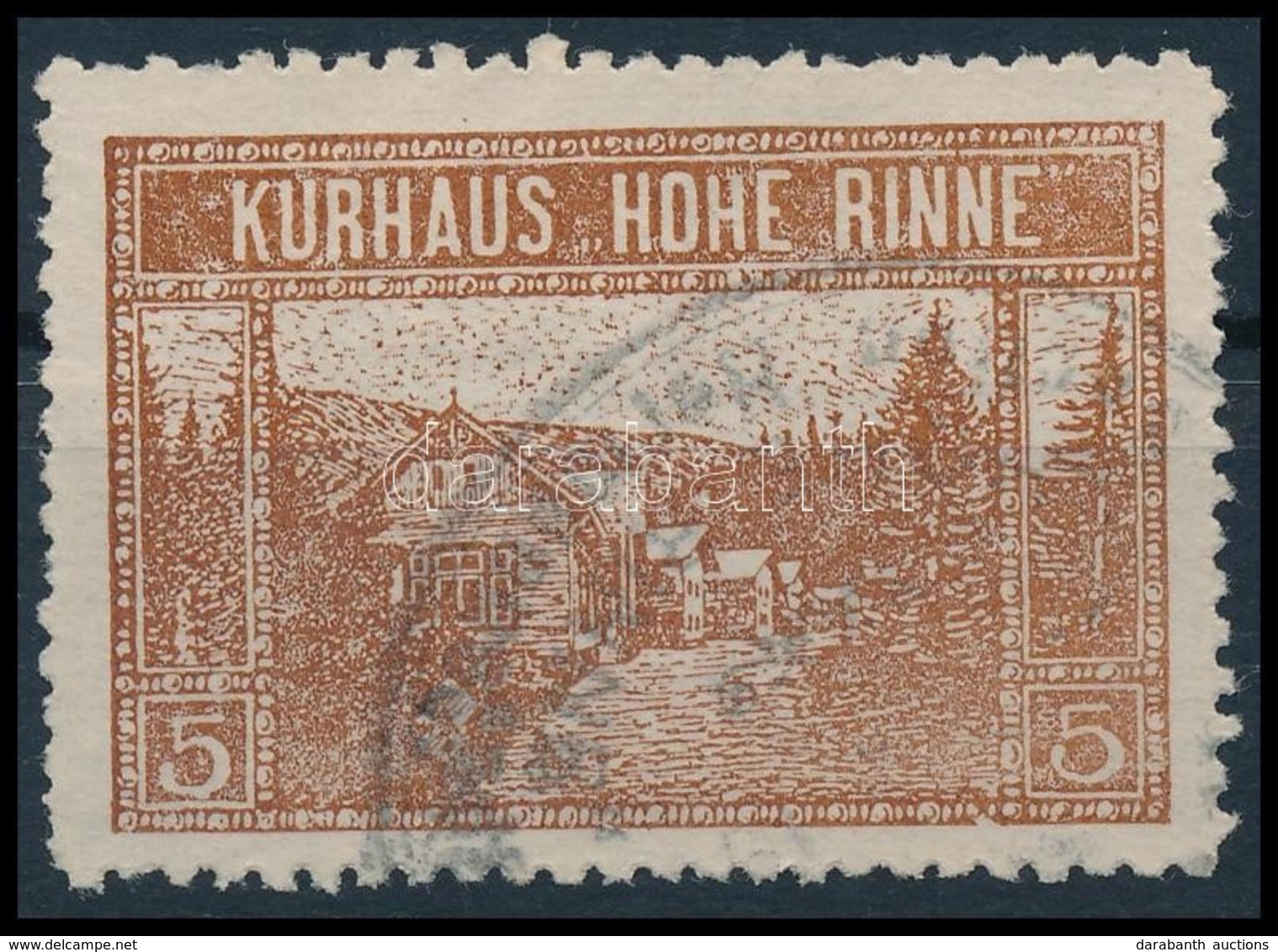 O 1923 Hohe Rinne 5f - Autres & Non Classés