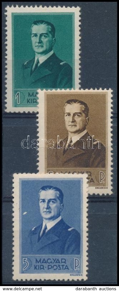 ** 1938 Kormányzói Arcképsor (I.) Az 5P értéken Kis Festékhiány - Sonstige & Ohne Zuordnung