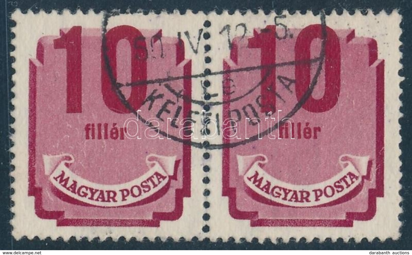 O 1950 Forint-fillér Portó 10f Pár Az értékszám Eltolódásával - Sonstige & Ohne Zuordnung