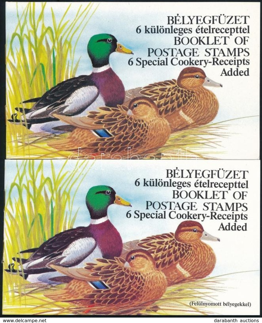 ** 1988-1989 Récék Angol Bélyegfüzet + Felülnyomott Változat (8.000) - Sonstige & Ohne Zuordnung