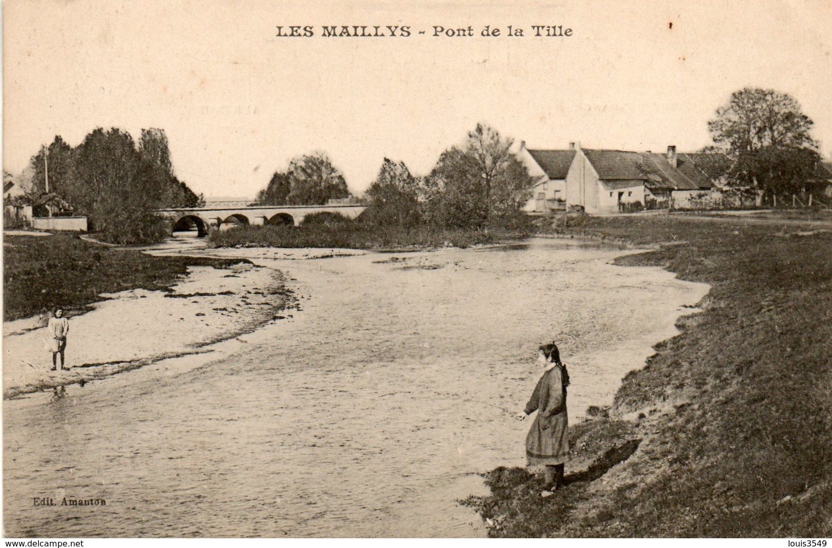 Les  Maillys -   Pont  De  La  Tille. - Autres & Non Classés