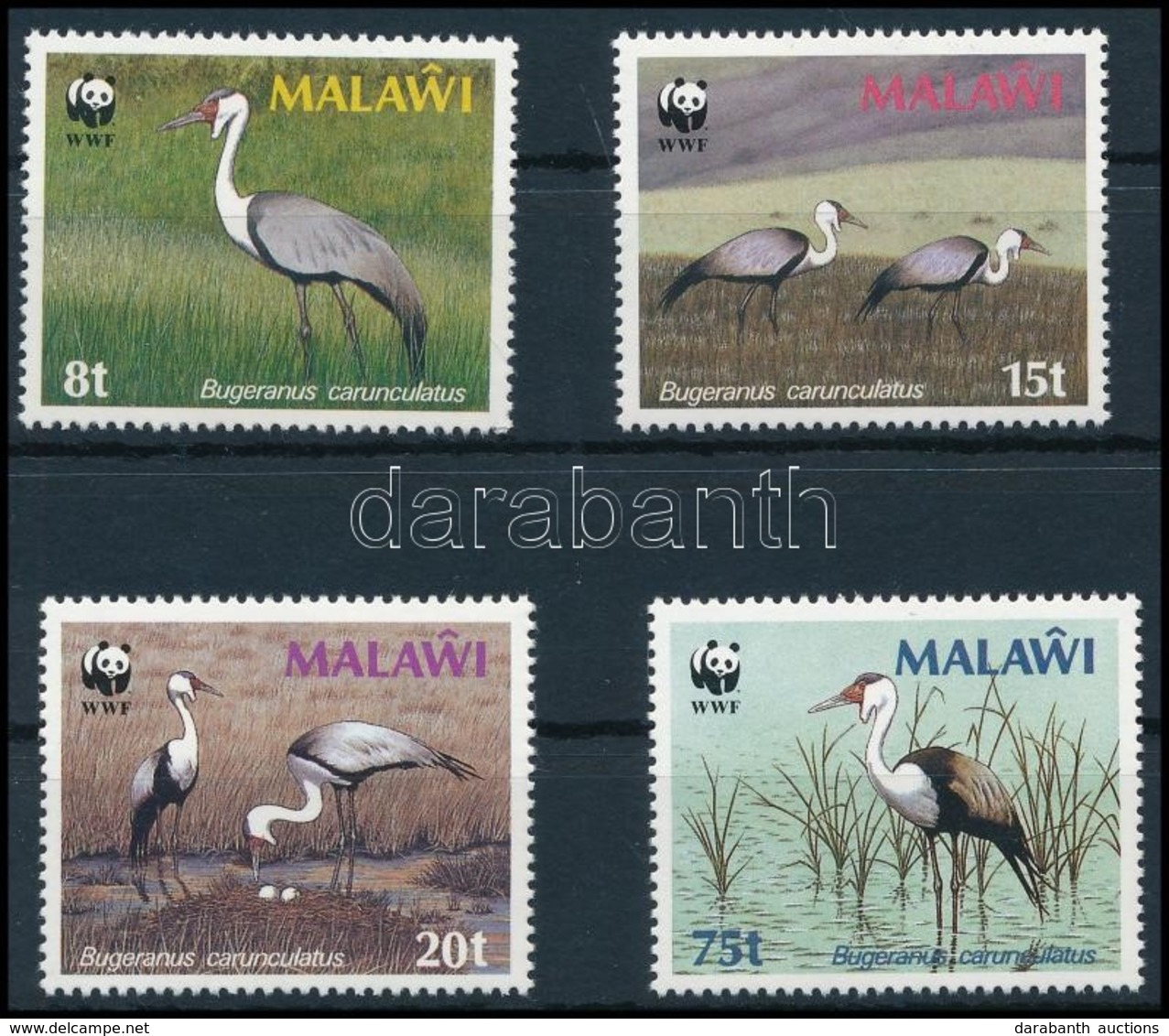 ** 1987 WWF Daru Sor,
WWF Crane Set
Mi 477-480 - Autres & Non Classés