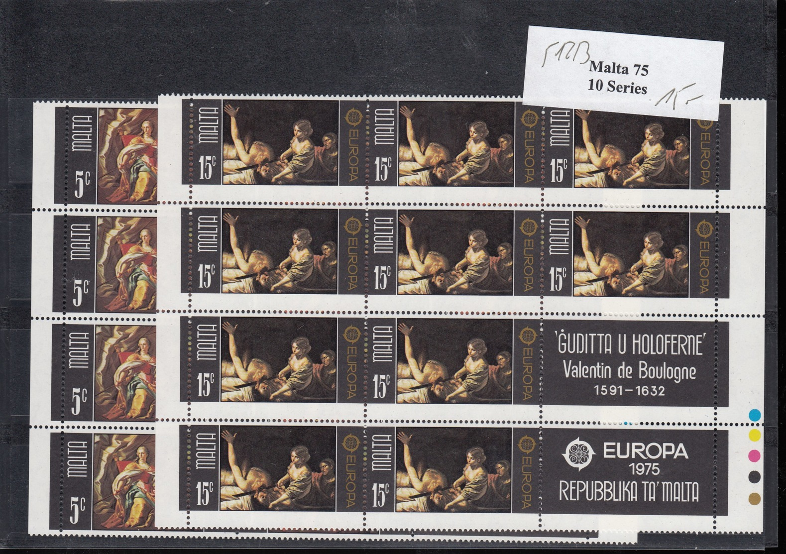 Malta Michel Cat.No. Mnh/** CEPT Issue 512/513 Bulk Offer As Per -10- - 1975