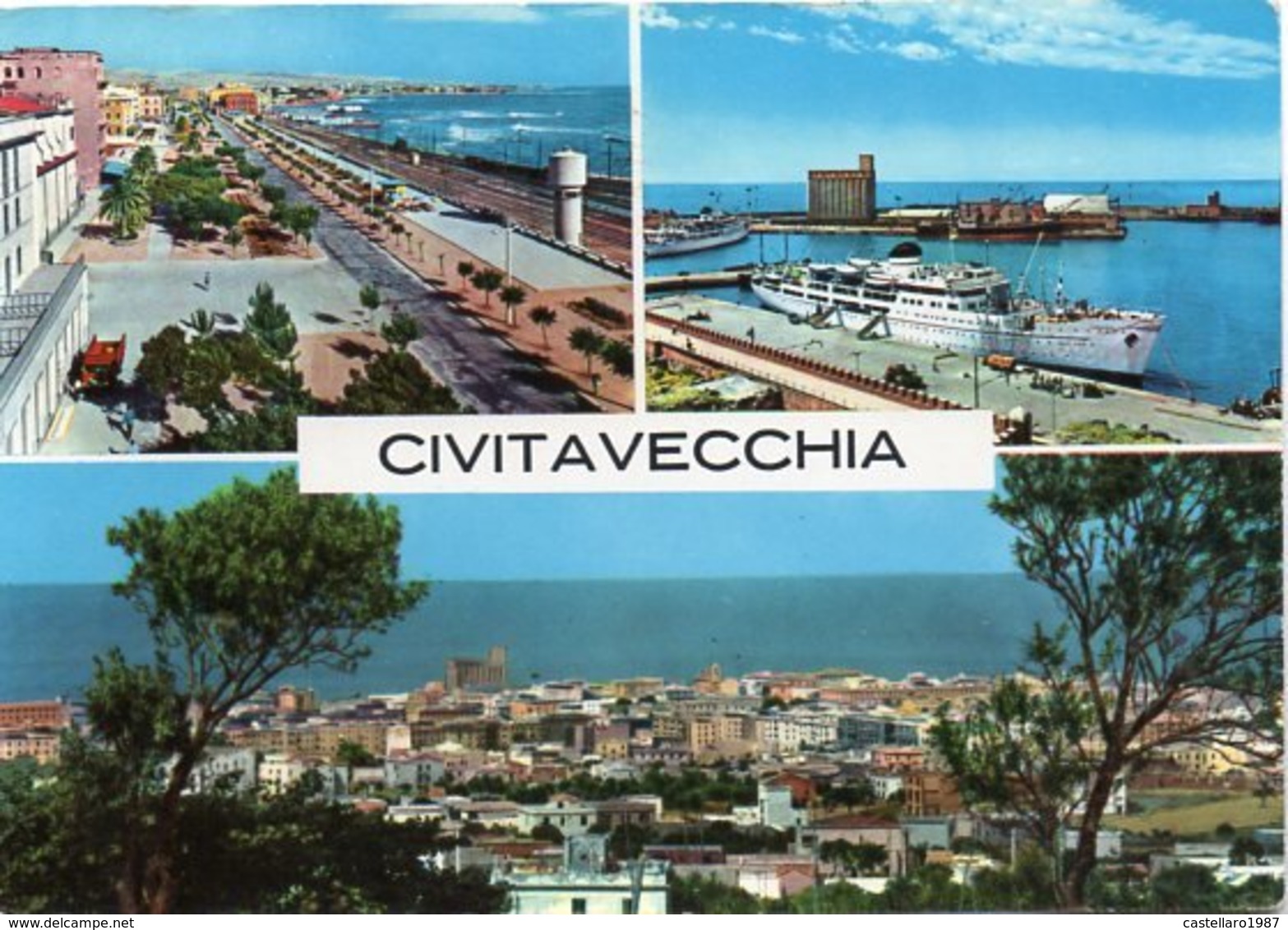 CIVITAVECCHIA - Viale Garibaldi - Veduta Del Porto - Panorama - Vedute - Civitavecchia