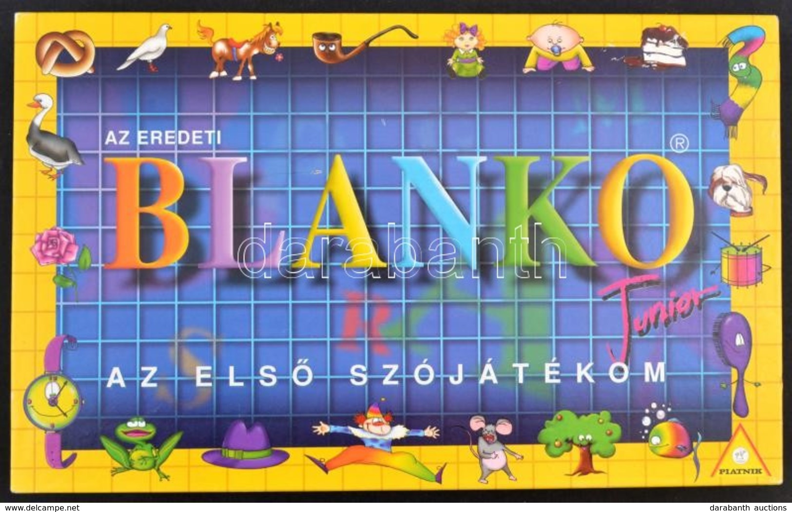Az Eredeti Blanko Junior, Az Első Szójátékom (Piatnik), Eredeti Dobozában, Jó állapotban - Autres & Non Classés