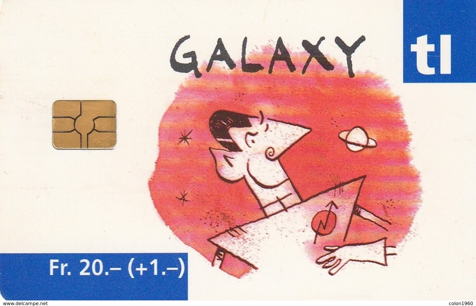 SUIZA. Billete De Transporte › Galaxy Rouge. 11.2002. CH-TL-001.02a. (088). - Other & Unclassified