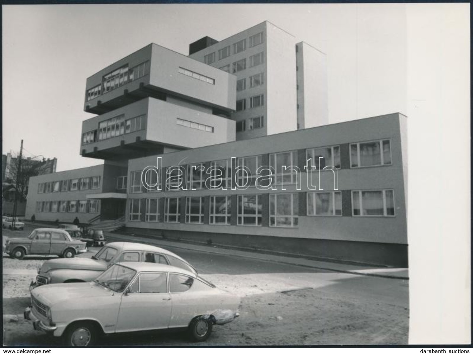 1972 Budapest, új Szemklinika, Sajtófotó, 13×18 Cm - Sonstige & Ohne Zuordnung