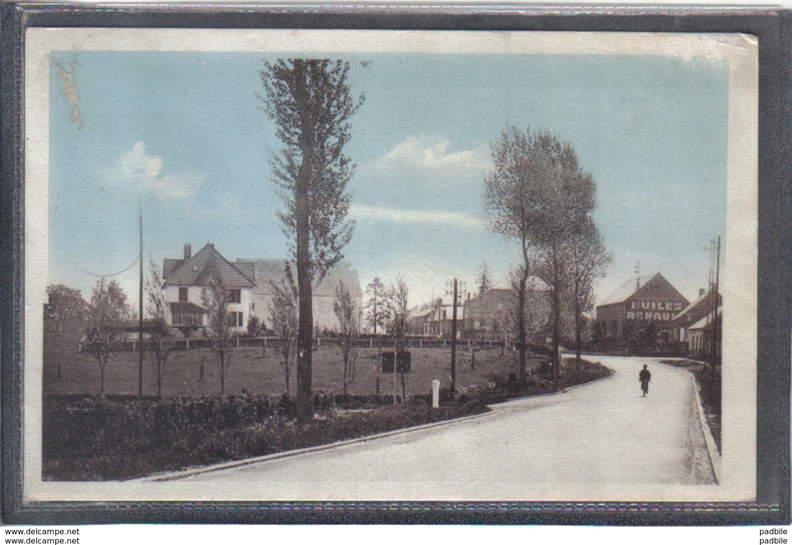 Carte Postale 59. Catillon-sur-Sambre  Route Du Cateau Très Beau Plan - Autres & Non Classés