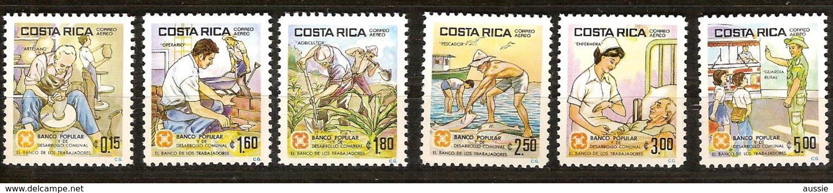 Costa Rica 1981 Yvertn° LP PA 825-830  *** MNH - Costa Rica