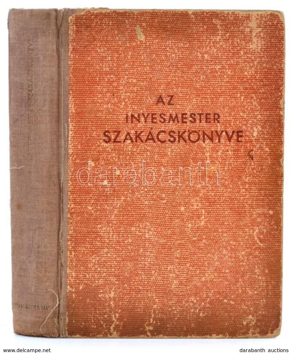 [Magyar Elek:] Az ínyesmester Szakácskönyve. Bp., é.n., Athenaeum. Kiadói Félvászon-kötés, Kopott Borítóval, Javított Kö - Ohne Zuordnung