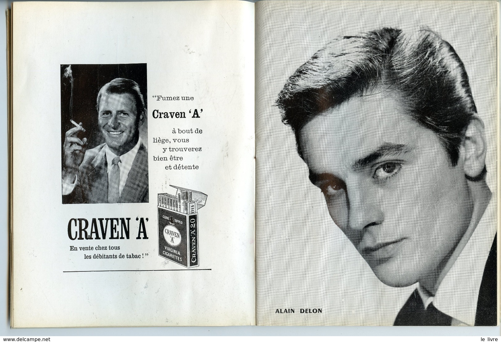 PROGRAMME THEATRE DE PARIS 1961 "DOMMAGE QU'ELLE SOIT UNE P.." VISCONTI DELON ROMY SCHNEIDER POPESCO BAROUX MONFORT - Programas