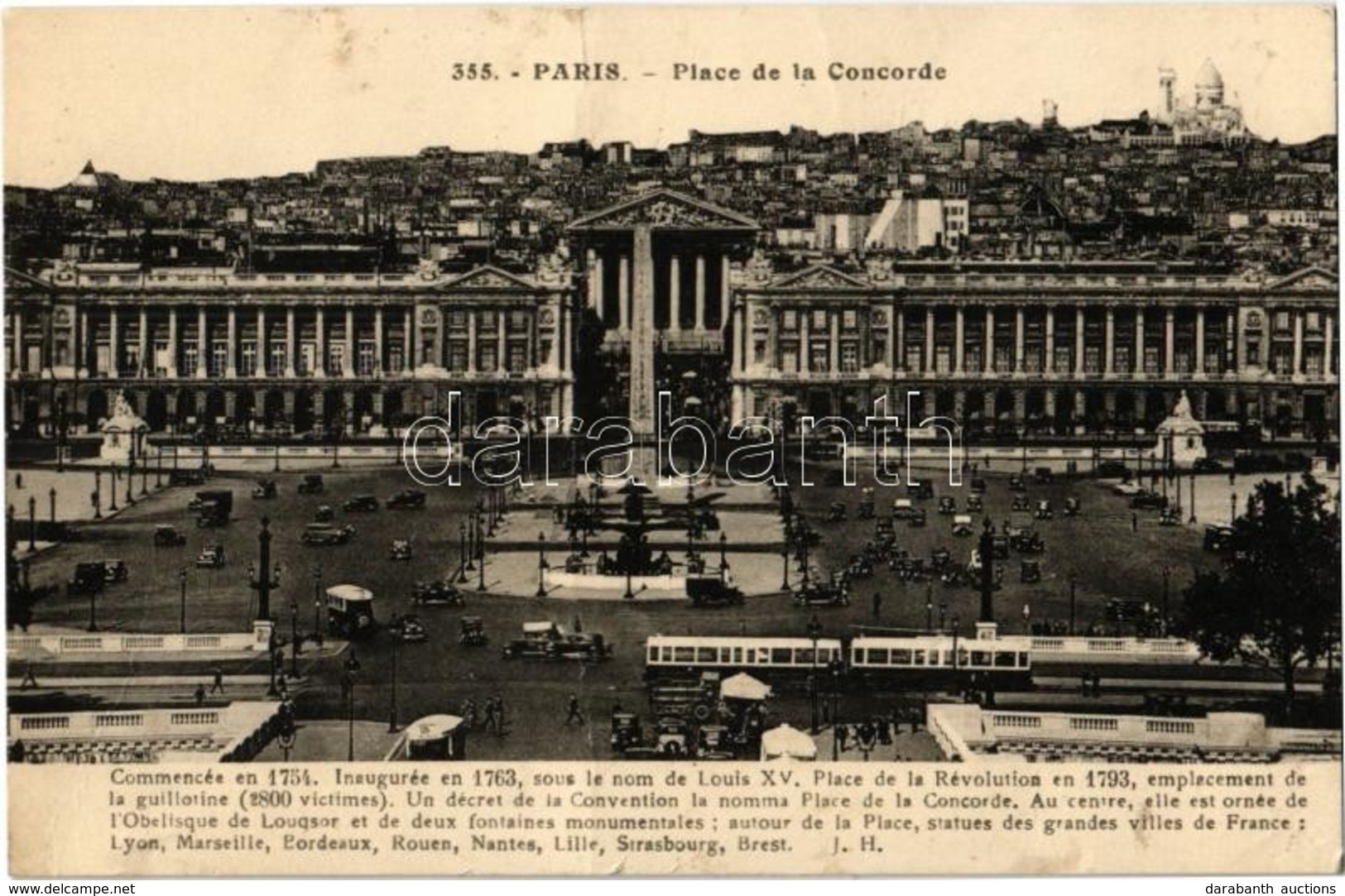 ** Paris, Párizs - 33 Db Régi Városképes Lap / 33 Pre-1945 Town-view Postcards - Non Classés