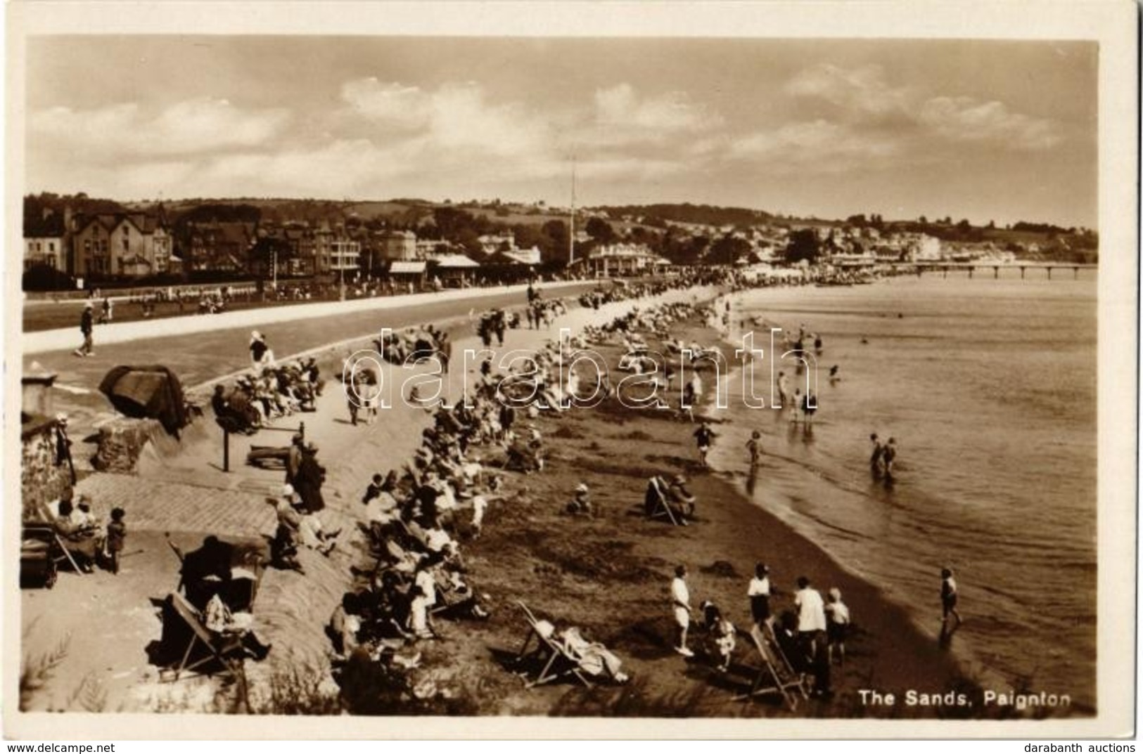** 20 Db Régi Angol Tengerparti Városképes Lap / 20 Pre-1945 British Seaside Town-view Postcards - Non Classés