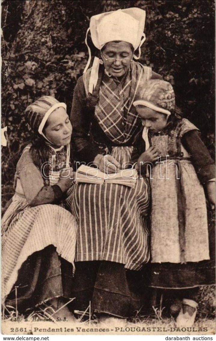 ** 18 Db Régi Képeslap Bretagne Régióból, Folklór / 18 Pre-1945 Postcards Of The Bretagne Region, Folklore - Ohne Zuordnung