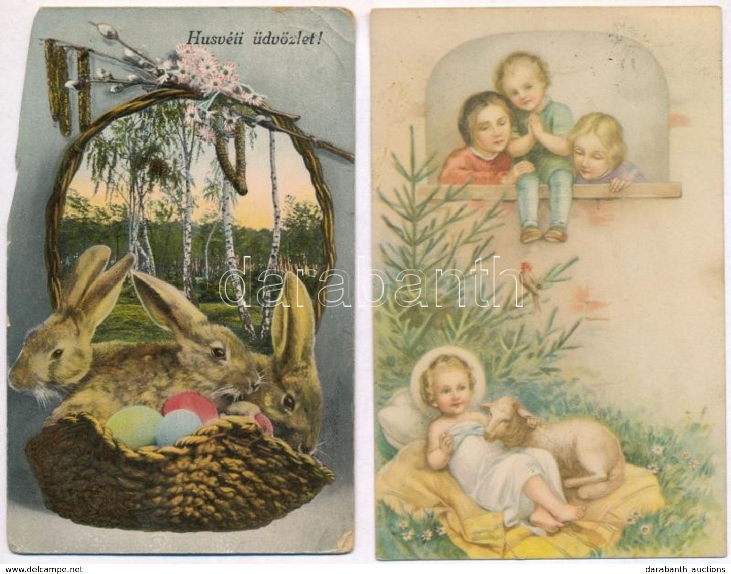 ** * 12 Db RÉGI Művészlap, Vegyes, Minőség / 12 Pre-1945 Motive Postcards, Mixed Quality - Ohne Zuordnung