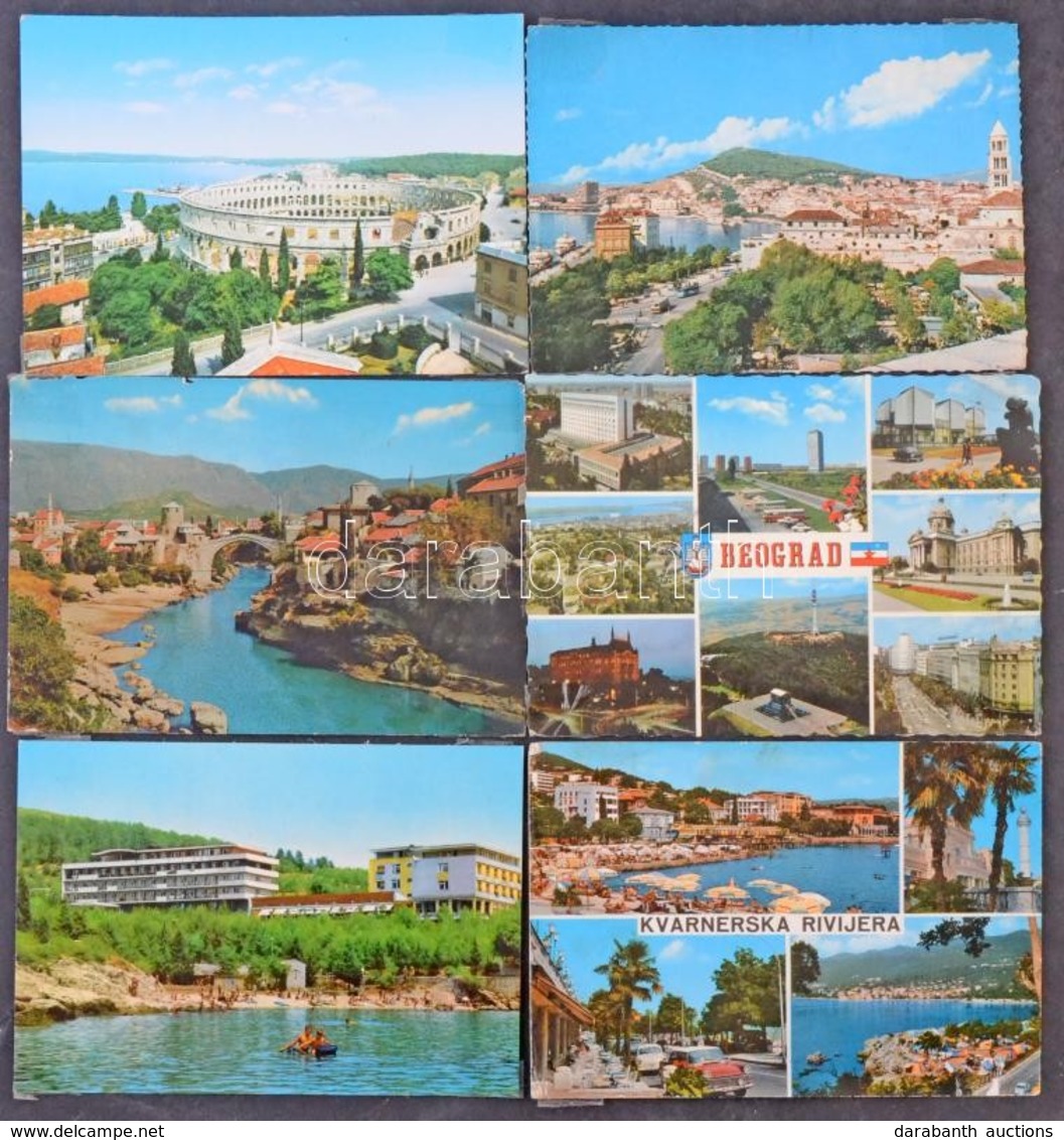 ** * Kb. 700 Db MODERN Külföldi Városképes Lap / Cca. 700 Modern European Town-view Postcards - Ohne Zuordnung