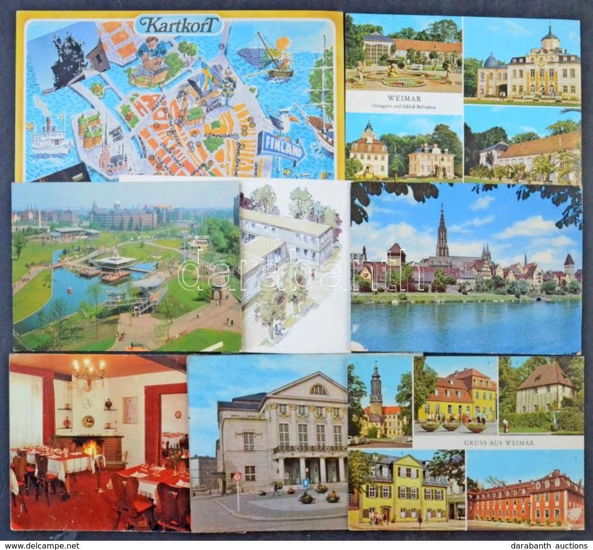** * Kb. 800 Db MODERN Külföldi Városképes Lap / Cca. 800 Modern European Town-view Postcards - Ohne Zuordnung
