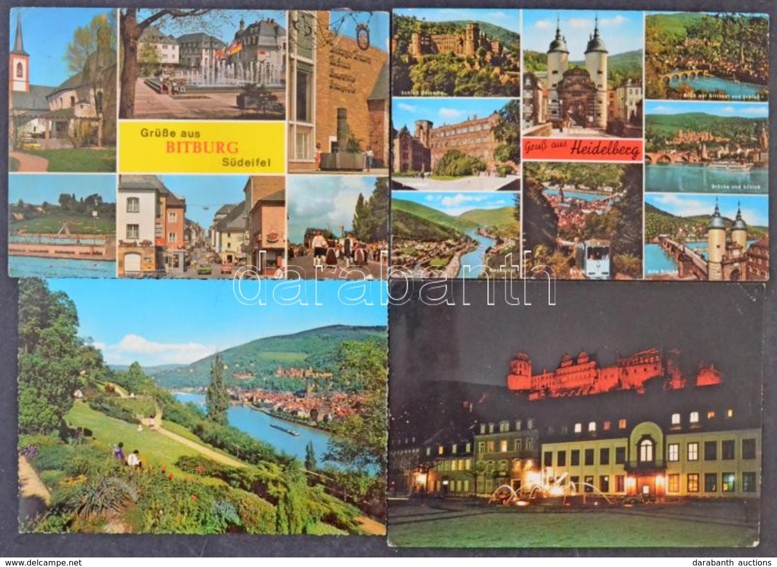 ** * Kb. 700 Db MODERN Magyar Városképes Lap / Cca. 700 Modern Hungarian Town-view Postcards - Non Classificati