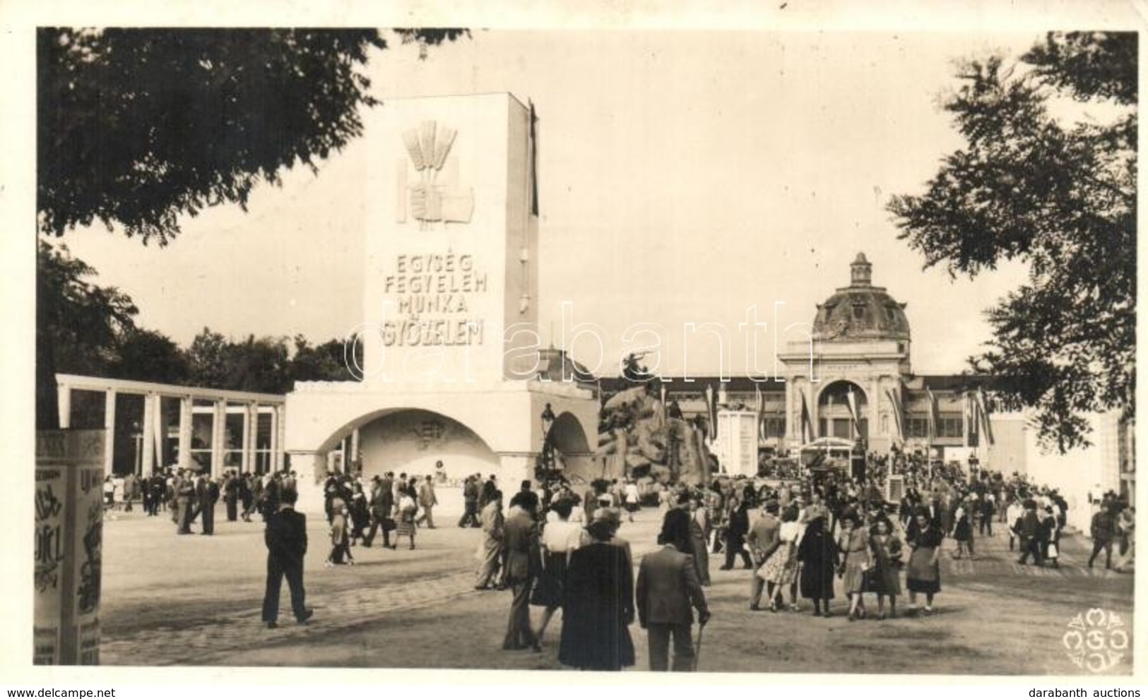 T2/T3 1942 Budapest, BNV Budapesti Nemzetközi Vásár, Háborús Vásár + Budapesti Nemzetközi Vásár Háborús Vásár Egység Feg - Ohne Zuordnung