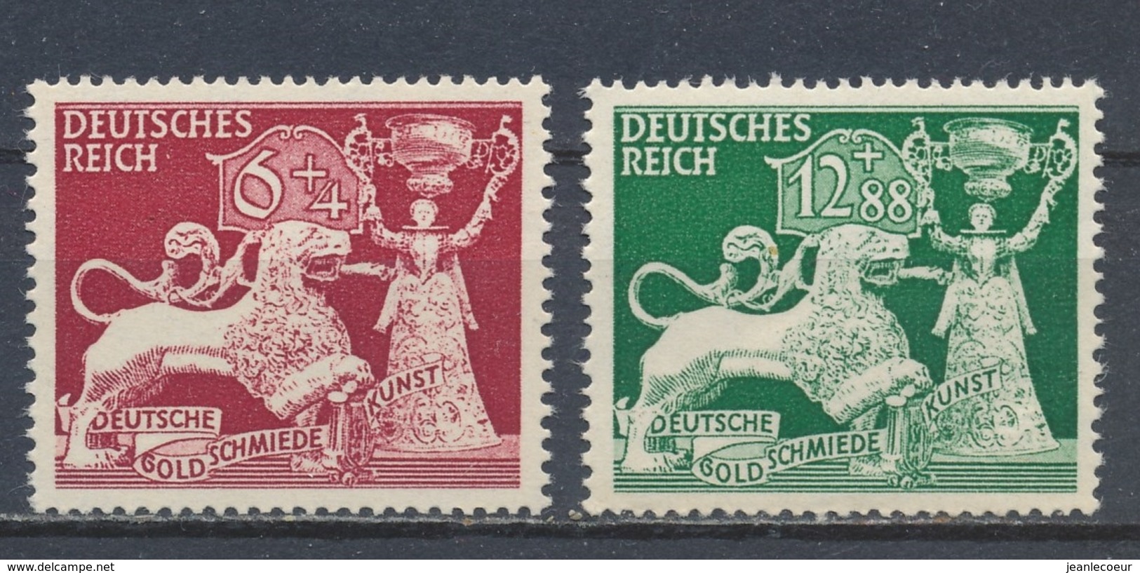 Duitse Rijk/German Empire/Empire Allemand/Deutsche Reich 1942 Mi: 816-817 Yt: 740-741 (PF/MNH/Neuf Sans Ch/**)(4706) - Ongebruikt