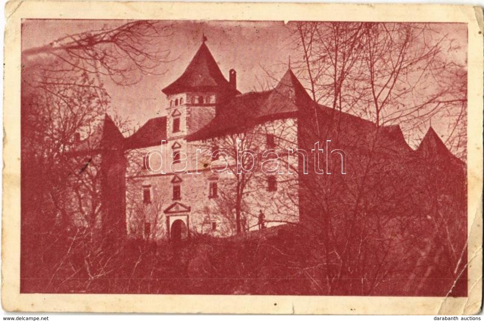 T3 1918 Aranyosmeggyes, Aranyosmedgyes, Mediesu Aurit; Lónyai Kastély / Castle  (EB) - Ohne Zuordnung