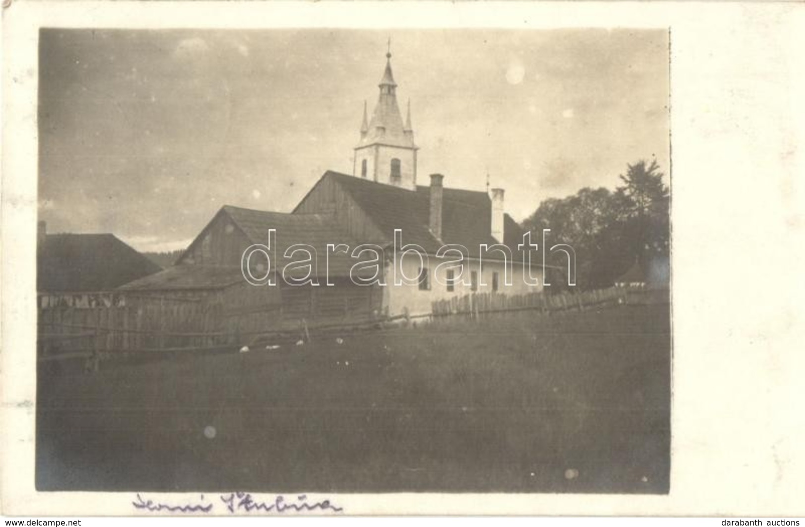 T2 1926 Felsőstubnya, Horná Stubna; Templom / Church. Photo - Ohne Zuordnung
