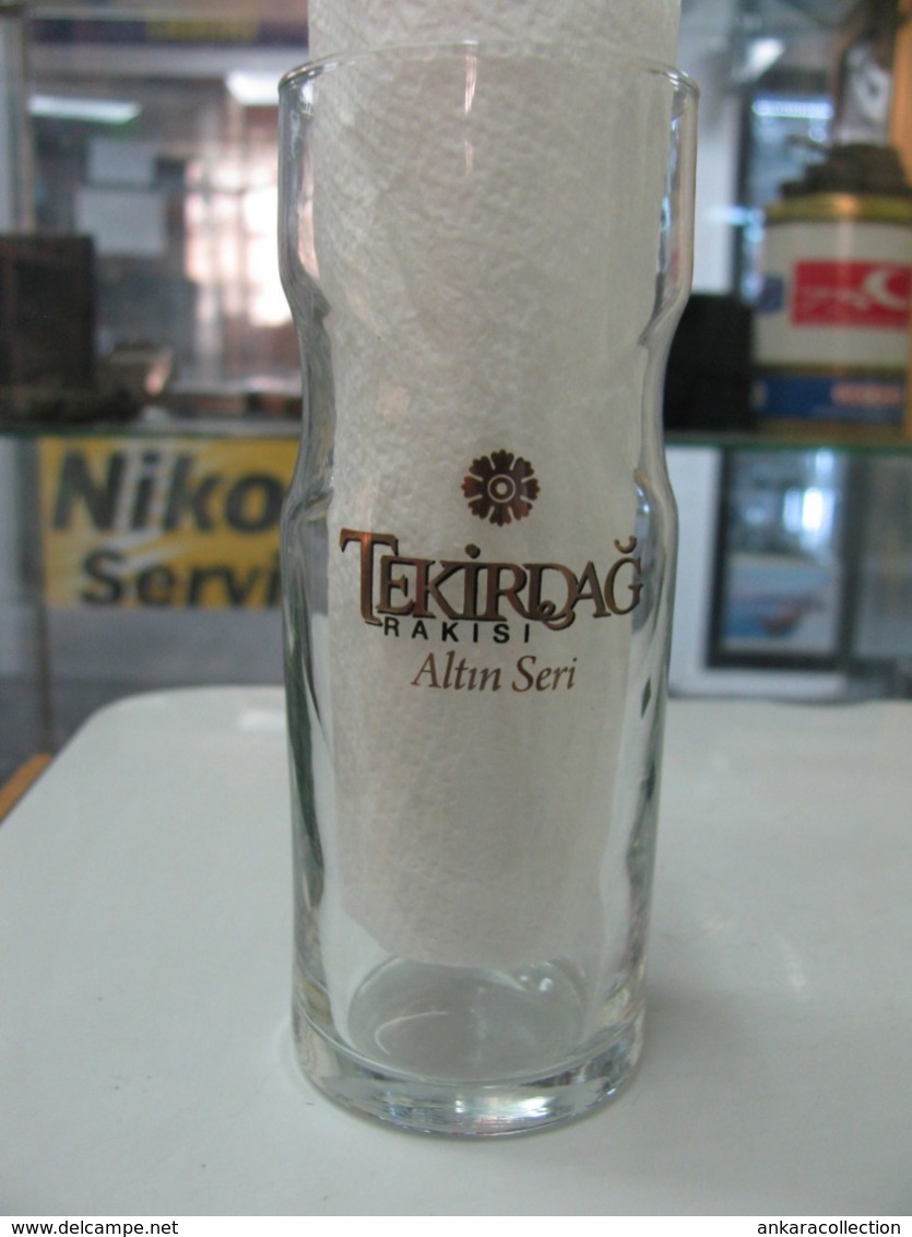 AC - TEKIRDAG RAKI ALTIN SERI - GOLDEN SERIES GLASS FROM TURKEY - Sonstige & Ohne Zuordnung