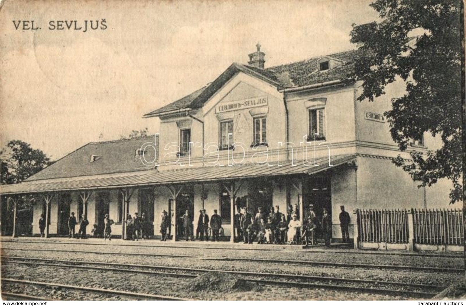 T2/T3 Nagyszőlős, Vynohradiv, Sevlus (Sevljus); Vasútállomás / Railway Station  (EK) - Ohne Zuordnung