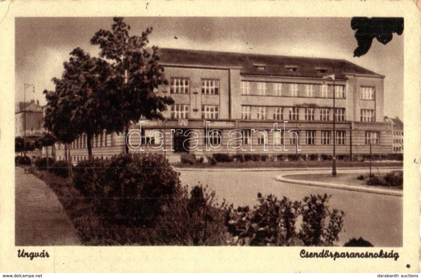 T2/T3 1943 Ungvár, Uzshorod, Uzhorod; Csendőrparancsnokság / Gendarme Headquarters (EK) - Ohne Zuordnung