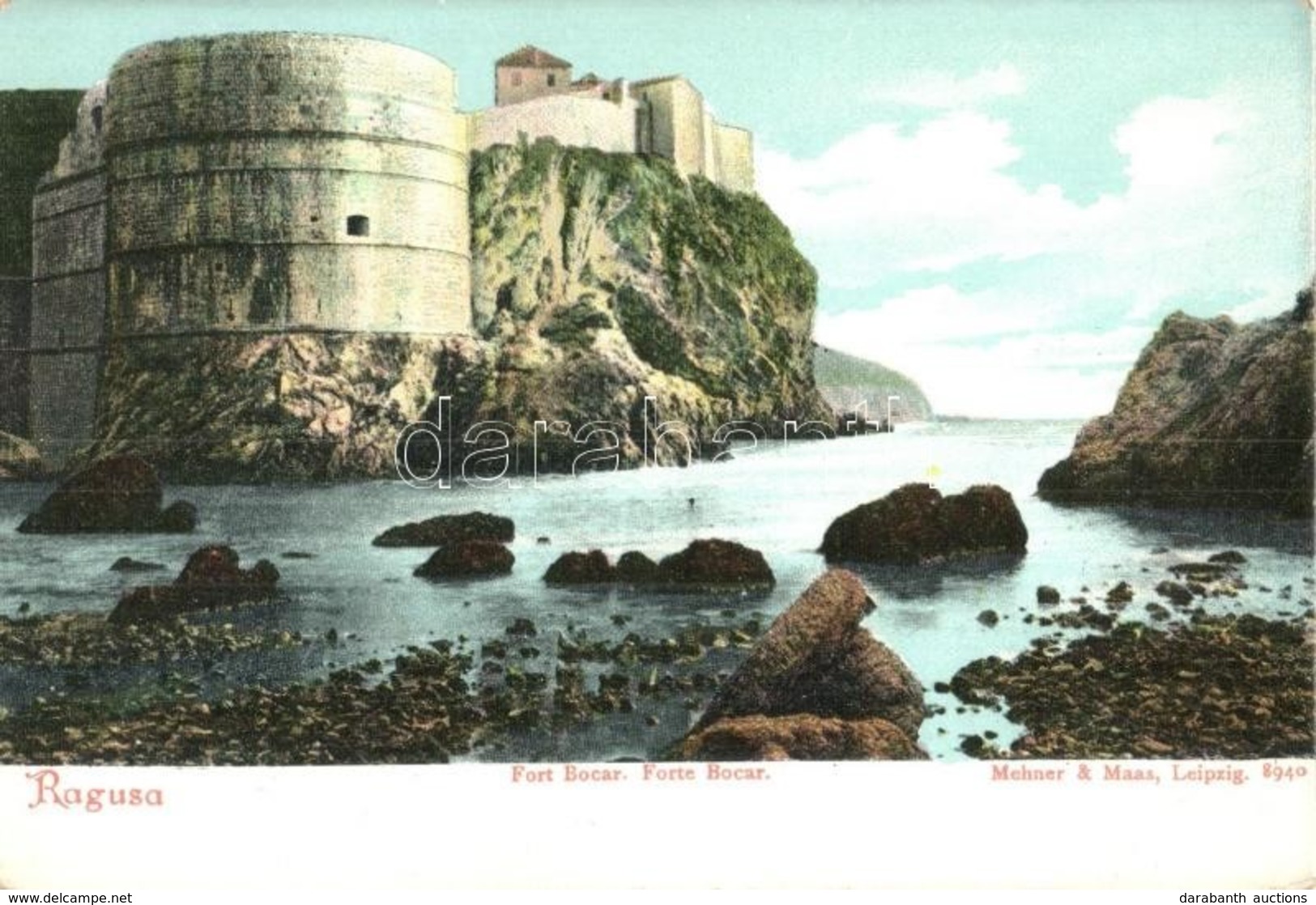 ** T2 Dubrovnik, Ragusa; Fort Bocar / Zvjezdan / Fort Bokar. Mehner & Maas - Sin Clasificación