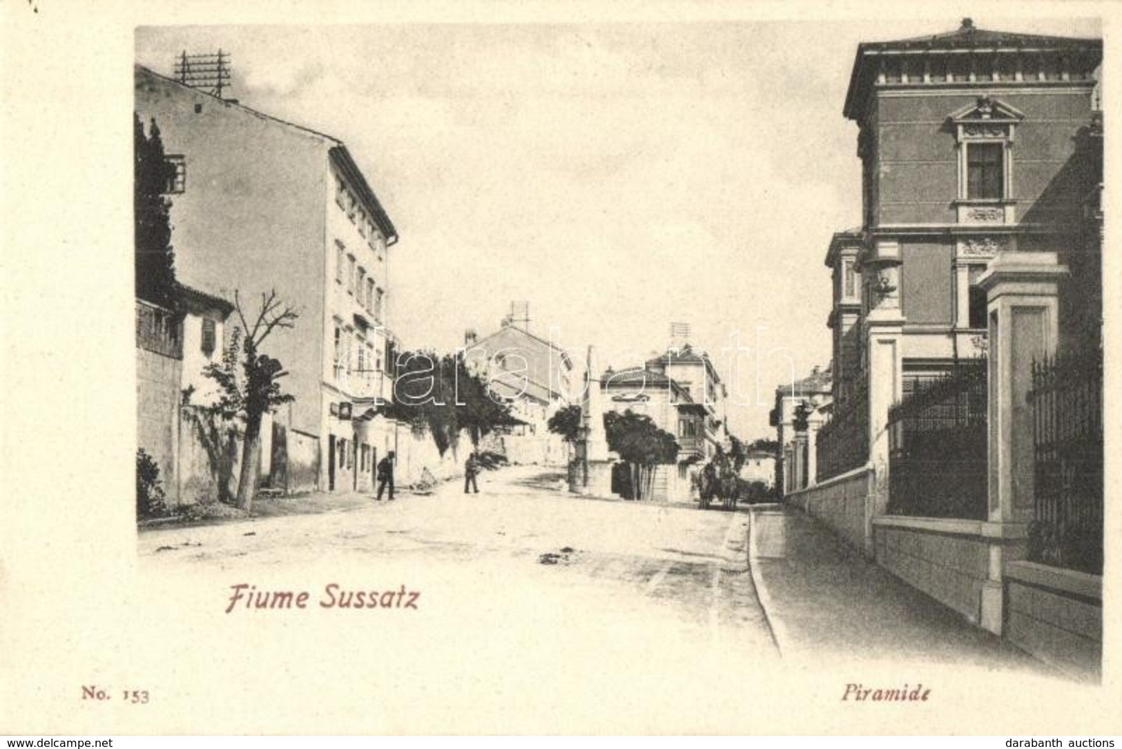 ** T1 Fiume, Rijeka; Sussatz (Susak), Piramida / Street View - Non Classificati