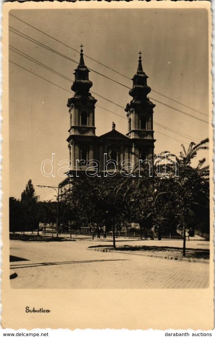 ** T1 Szabadka, Subotica; Templom / Church. Photo - Non Classificati
