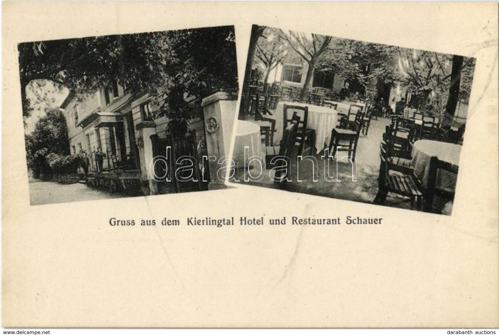 * T1/T2 Klosterneuburg, Kierlingtal Hotel Und Restaurant Schauer / Hotel, Restaurant, Inn, Garden - Ohne Zuordnung