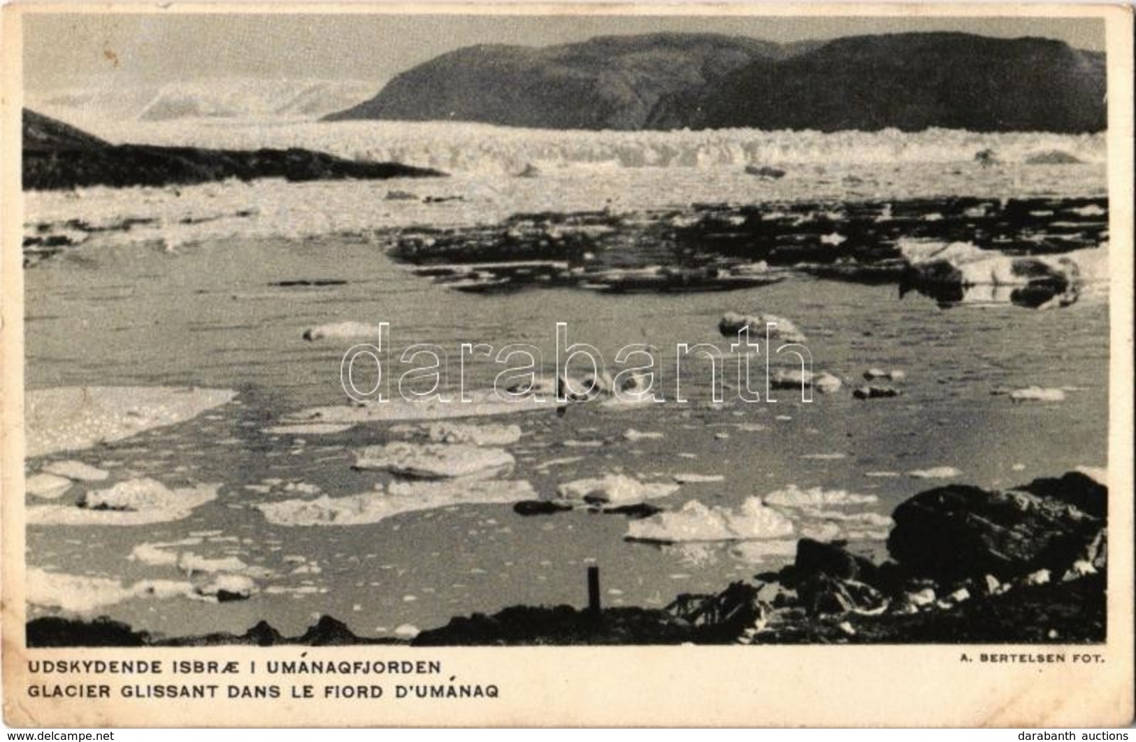 ** T2/T3 Glacier Glissant Dans Le Fjord D'Umanaq / Uummannaq Fjord, Glacier Sliding (EK) - Ohne Zuordnung