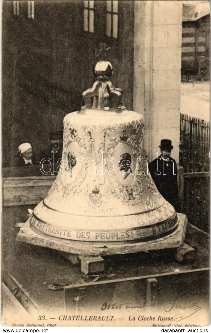 T4 1904 Chatellerault, La Cloche Russe / Tsar Bell (wet Damage) - Ohne Zuordnung