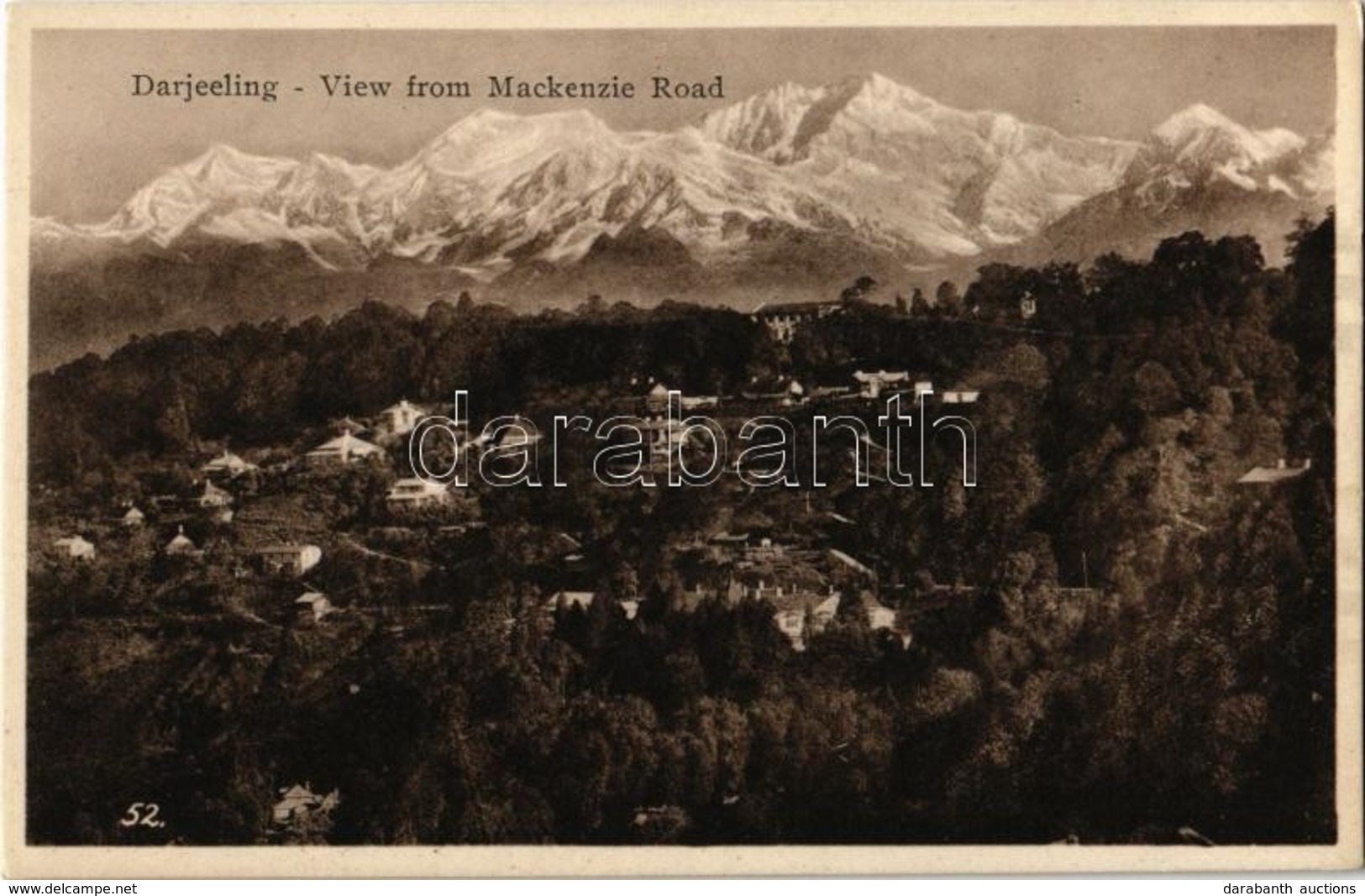 ** T1/T2 Darjeeling, View From Mackenzie Road - Ohne Zuordnung