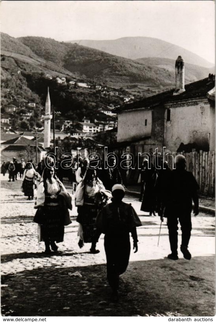 ** T1/T2 Prizren, Markttag / Market Day, Folklore, Photo (non PC) - Ohne Zuordnung
