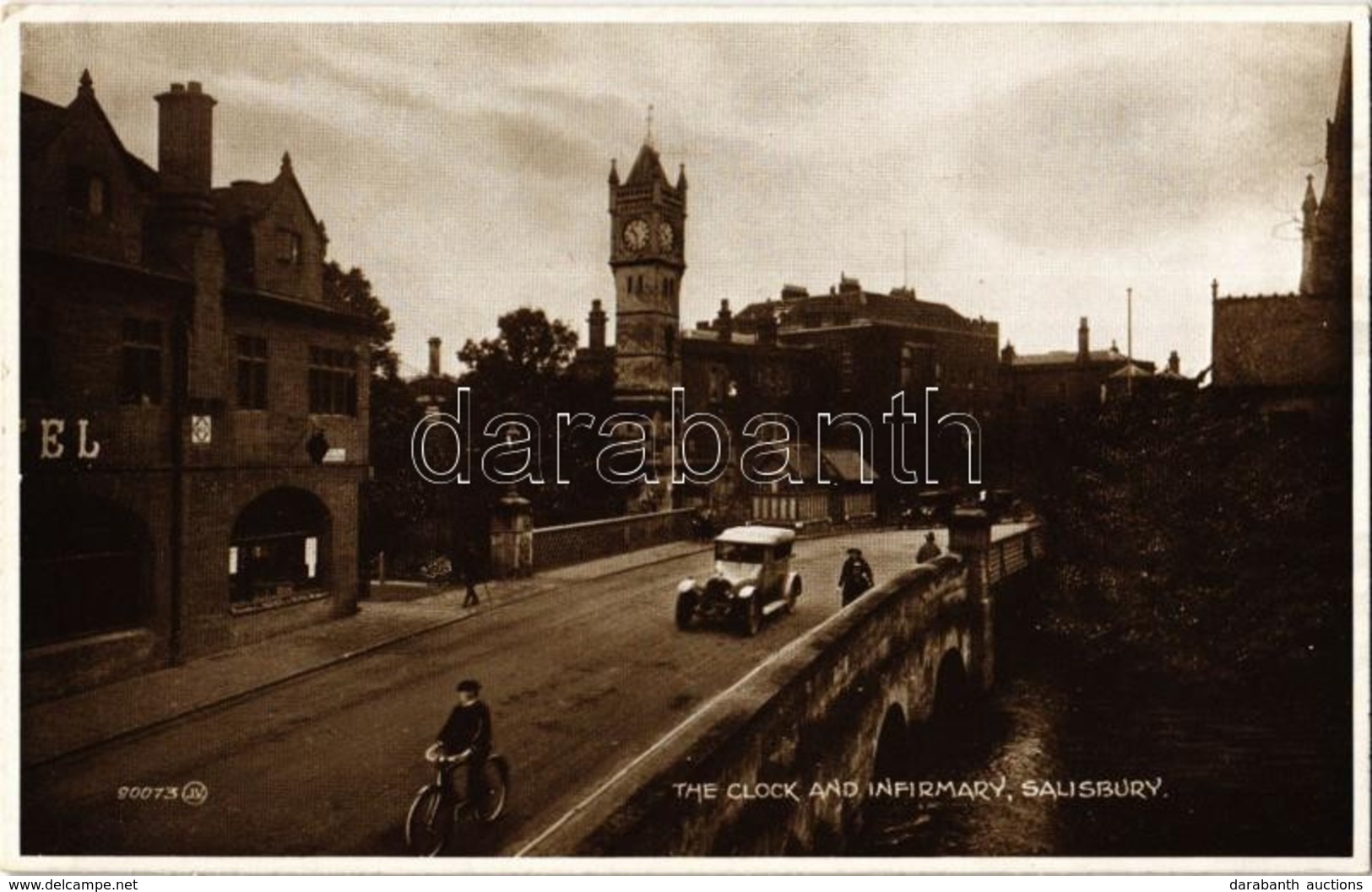 ** Salisbury - 9 Pre-1945 Unused Town-view Postcards - Ohne Zuordnung