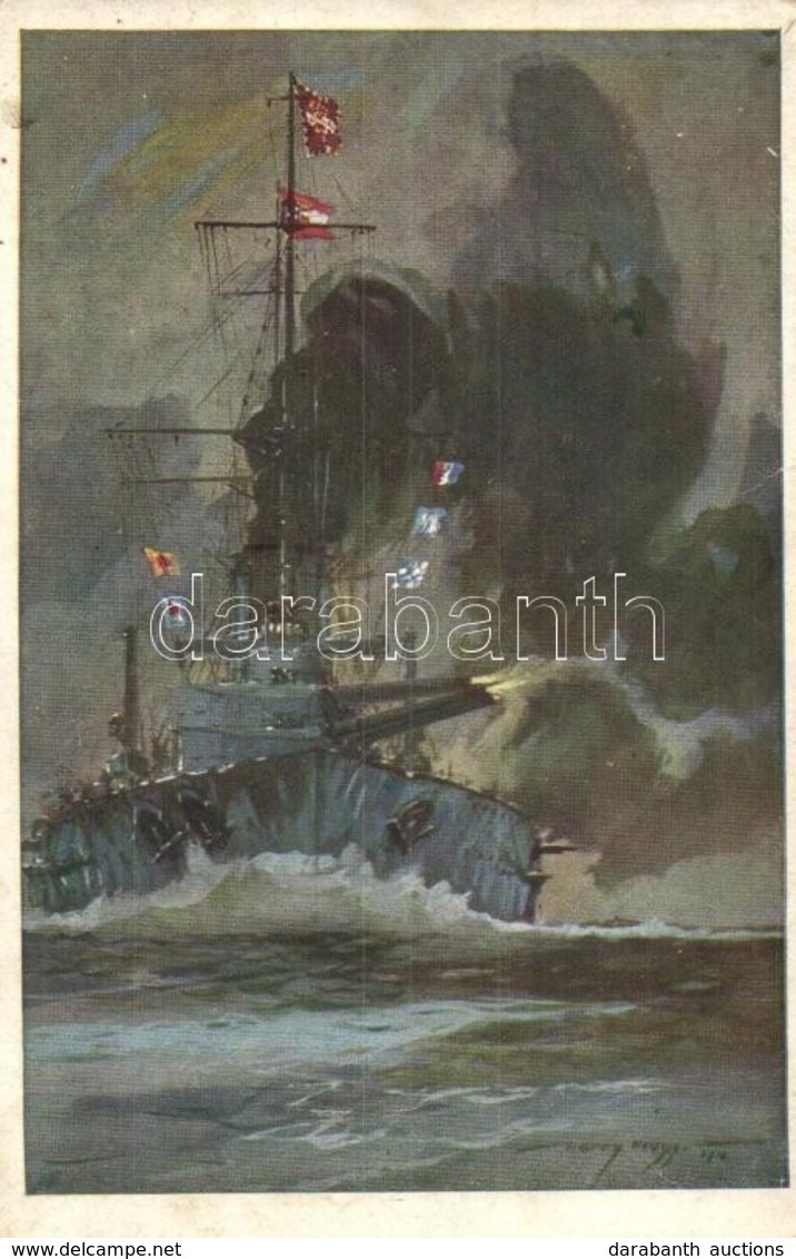 * T2/T3 Klar Schiff Zum Gefecht. K.u.K. Kriegsmarine. Offizielle Postkarte Des Österreichischen Flottenvereines Zu Gunst - Ohne Zuordnung