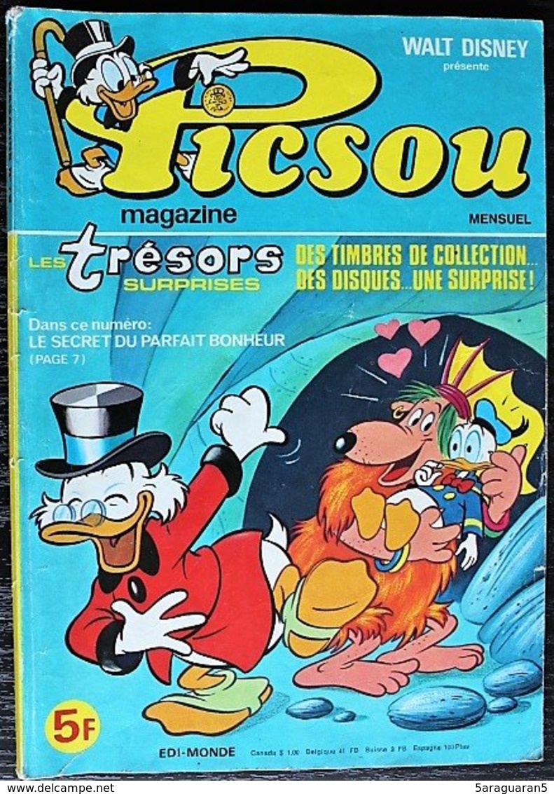 BD PICSOU MAGAZINE - N° 79 - 09/1978 - Picsou Magazine