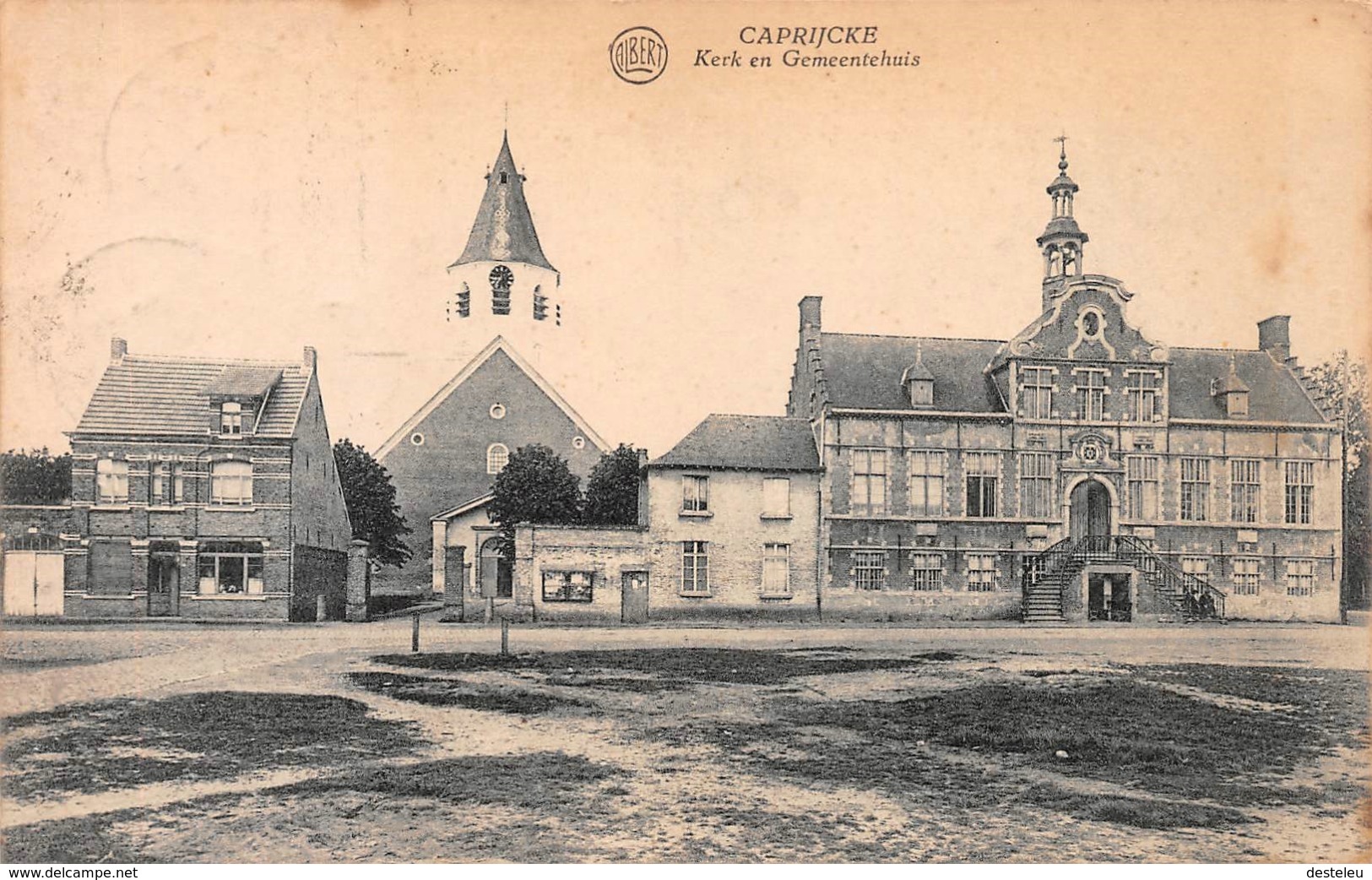 Kerk En Gemeentehuis - Caprijcke - Kaprijke - Kaprijke