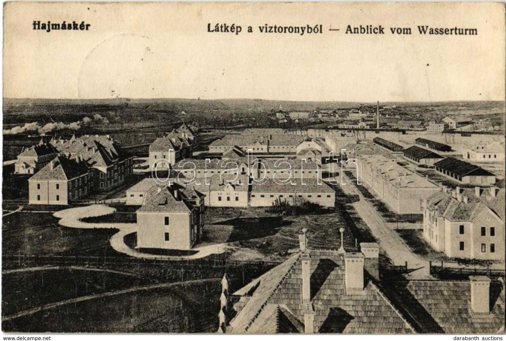 T2 1920 Hajmáskér, Látkép A Víztoronyból / Anblick Vom Wasserturm - Ohne Zuordnung