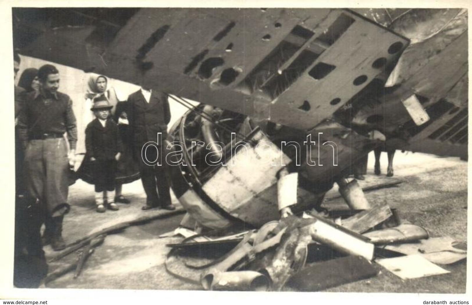 ** T2 1942 Budapest, BNV Budapesti Nemzetközi Vásár, Háborús Vásár, Zsákmányolt Szovjet Repülőgépek / WWII Captured Sovi - Ohne Zuordnung