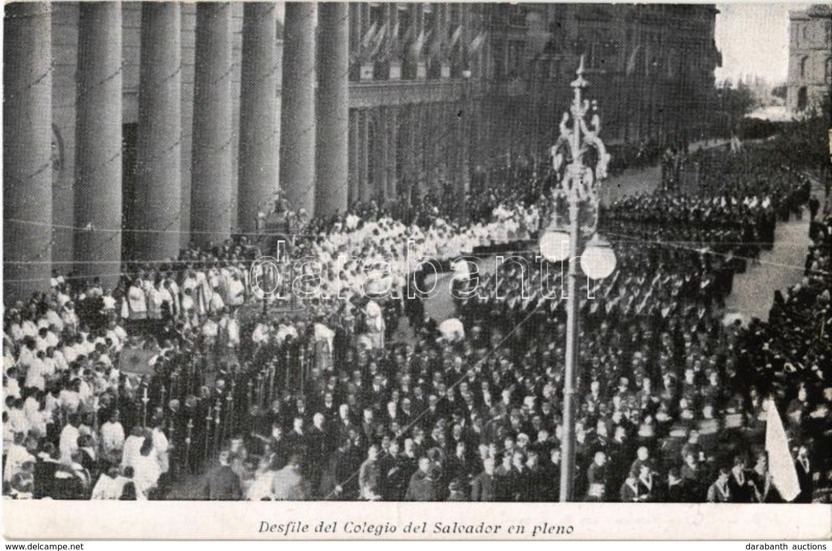 ** T2 Desfile Del Colegio Del Salvador En Pleno, Recuerdo Del Primer Congresso Eucaristico Argentino No. 7 / First Argen - Ohne Zuordnung