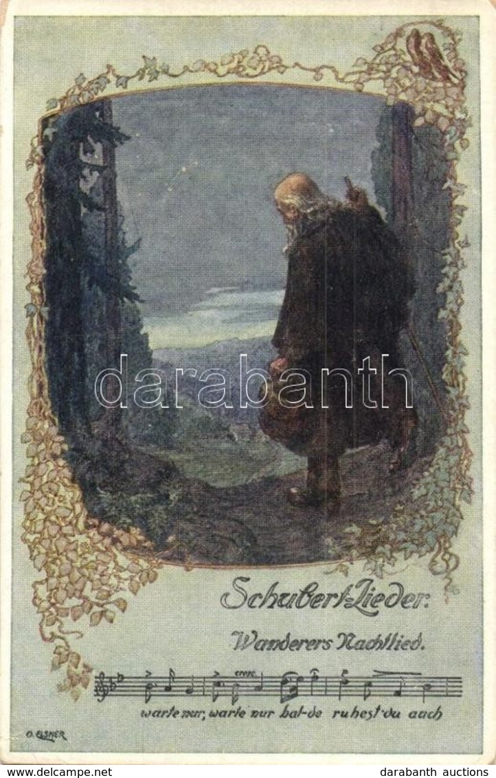 ** T2/T3 Schubert-Lieder. Wanderers Nachtlied. J. Gerstmayer Nr. 2. S: O. Elsner (EK) - Unclassified