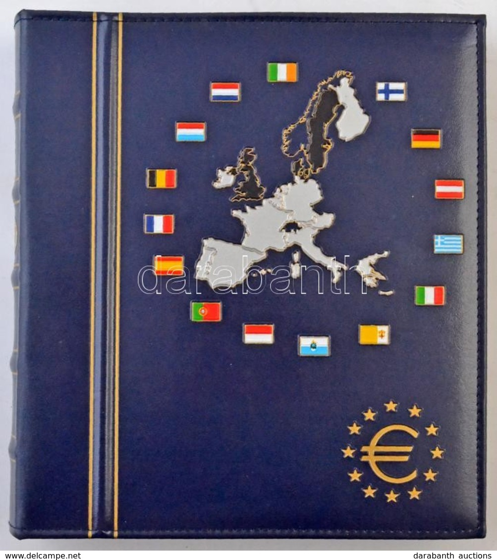 Leuchtturm Négygyűrűs Euro érmeberakó, 6db Előnyomott Lappal, új állapotban - Ohne Zuordnung